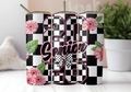 2026 Senior Edition: Floral Checkered 20oz Tumbler